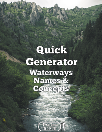 Quick Generator Waterways Names & Concepts Game Cover