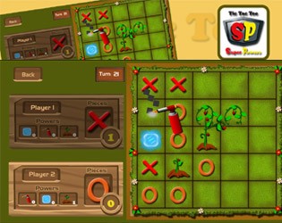 Games like Tictactoe Superpowers