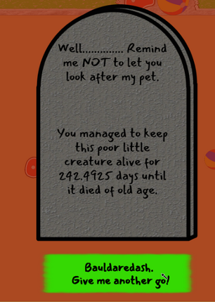 Virtual Pet: No escape from Life Image
