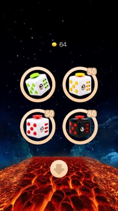 Lava Floor - The Floor is Lava Jumpy Fidget Cube screenshot