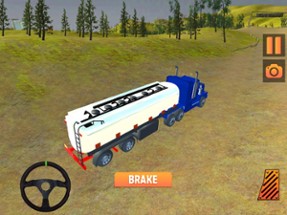 Oil Tanker Transporter Truck Image