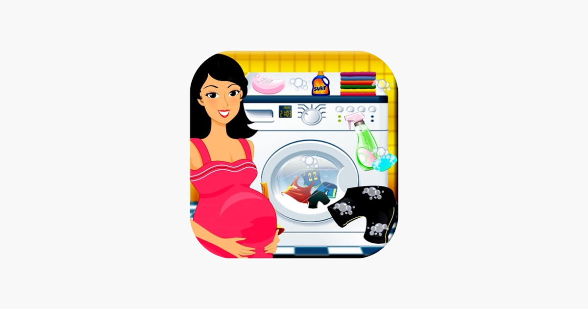 Games like Pregnant Mom Baby Care Laundry