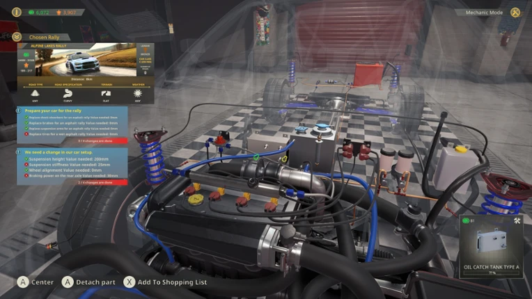 Rally Car Mechanic x Car Mechanic Simulator Image
