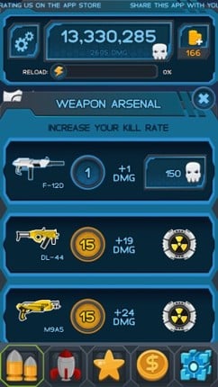 Space Clicker - Shooter Idle Clicker Game screenshot