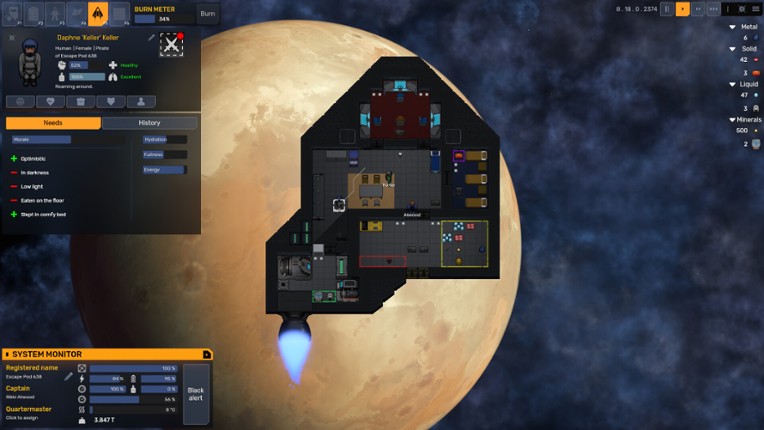 SpaceSlog screenshot