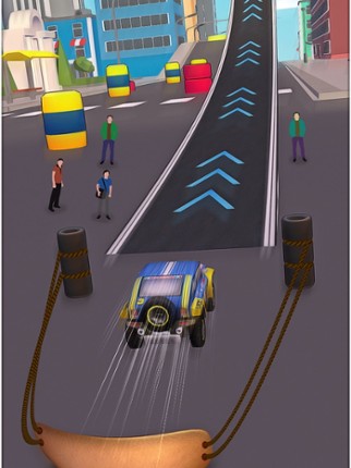 Stunt Car - Slingshot Games 3D screenshot