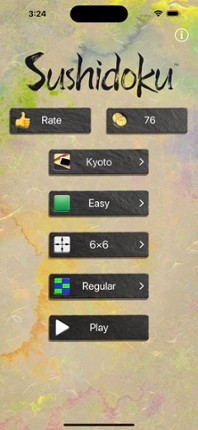 Sudoku Wiz: Scrumptious Sushi screenshot
