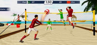 Volleyball Champion Sports 3D Image