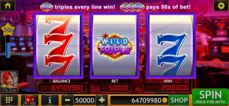 Wild Triple 777 Slots Casino Image