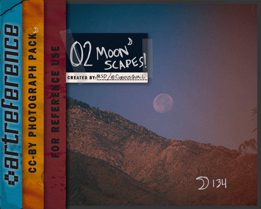 Games like #ArtReference - Pack 02 - Moonscapes
