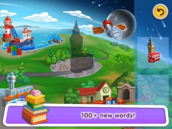 Baby Puzzles for Kids: Learn Words in 5 Languages screenshot