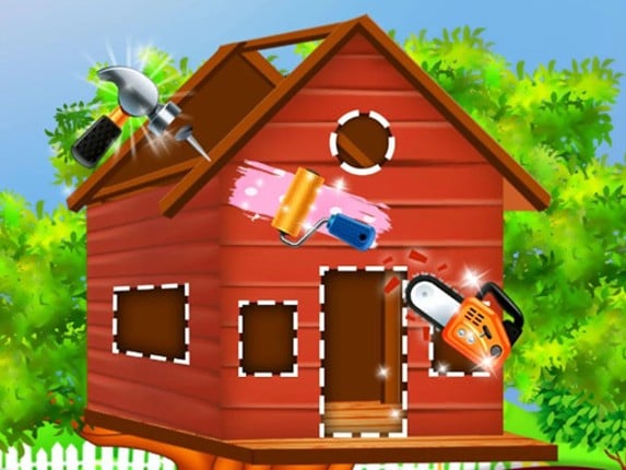 Baby Taylor Build A Treehouse Game Cover