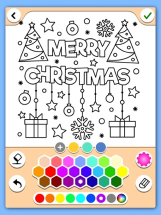 Christmas coloring for all Image