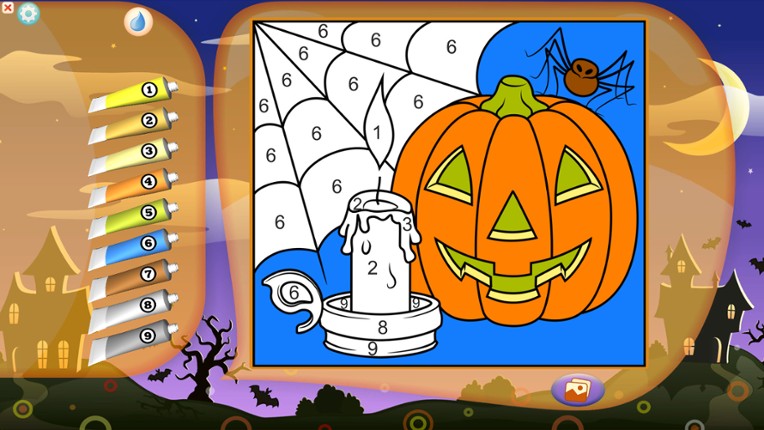 Color by Numbers - Halloween screenshot