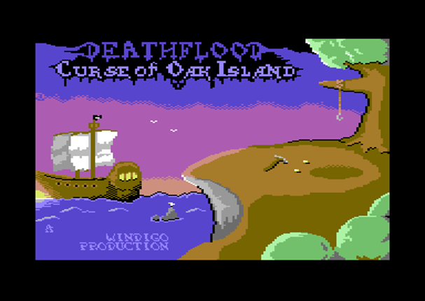 Deathflood: Curse of Oak Island (C64) Image