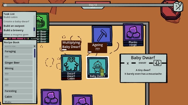 DwarfHold: Tokens & Towers screenshot