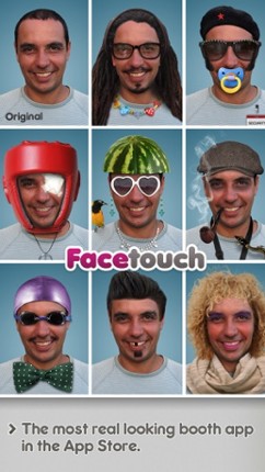 Facetouch HD Pro - Create funny and cool Booth pics screenshot