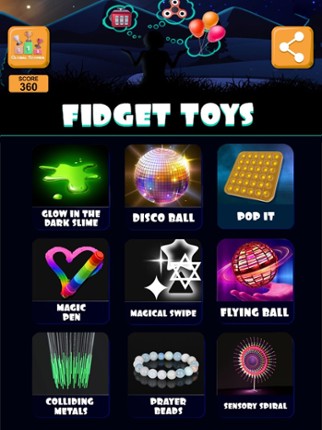 Fidget Toys Set! Sensory Play screenshot