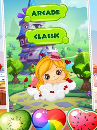 Fruit Heart Sweet Charm Heroes 3 Match Valentine Day screenshot