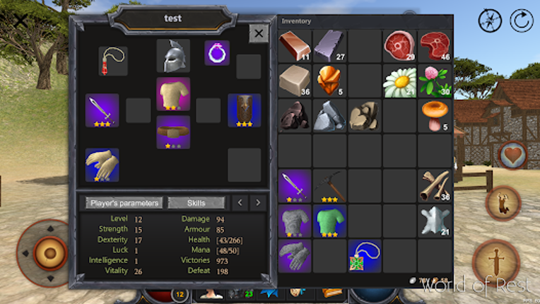 World Of Rest: Online RPG screenshot