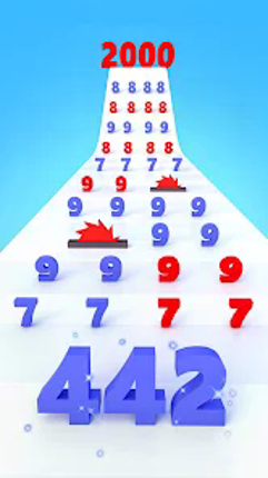 Number Run & Merge Master Game screenshot