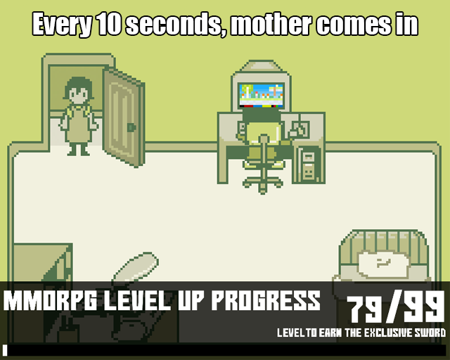 Games like Every 10 seconds, mother comes in