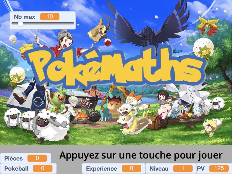 Games like Pokémaths FR