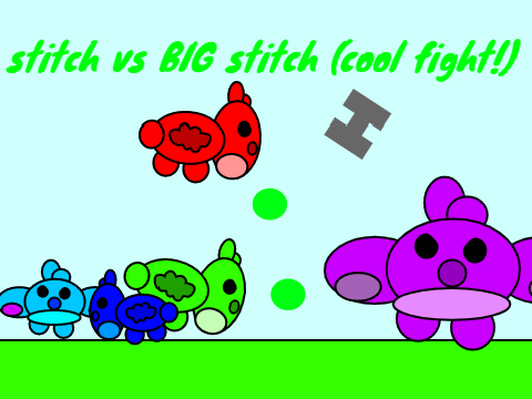 Games like Stitch vs BIG stitch (cool fight!)