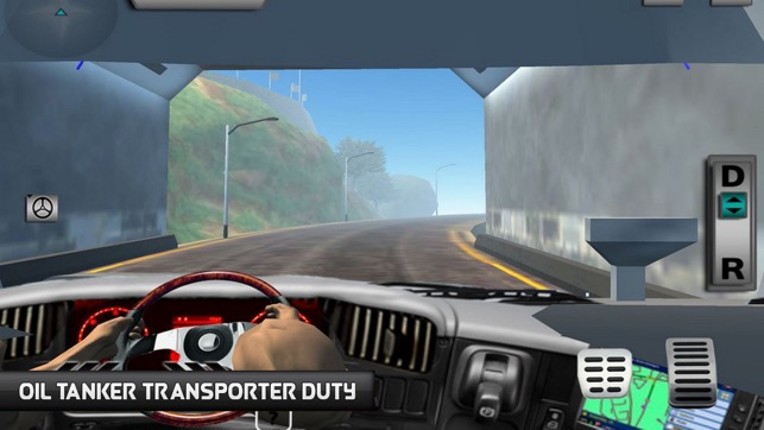 Hill Side Oil Tanker Transport screenshot