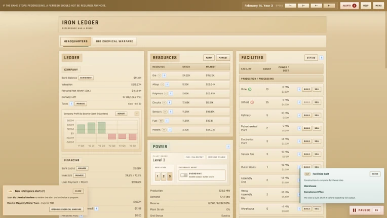 Iron Ledger: Deterrence Has A Price Image