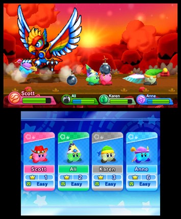 Kirby Fighters Deluxe Image