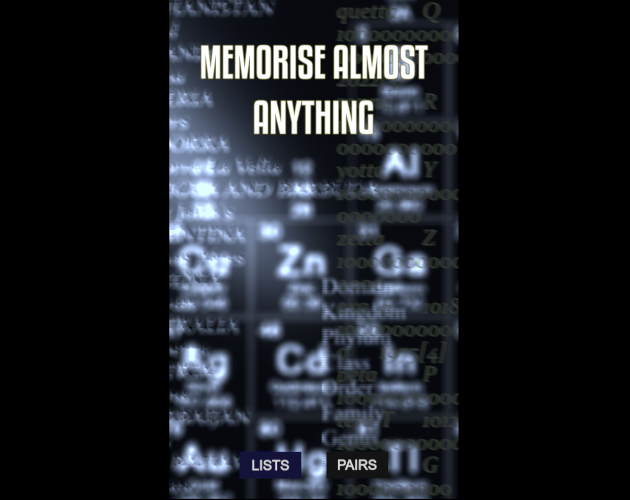 Games like Memorise Almost Anything