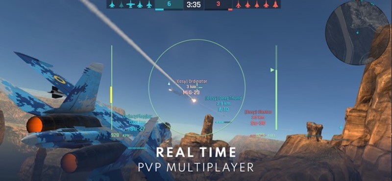 Metalstorm: Fighter Jet Game Image
