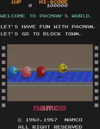 Pac-Mania screenshot