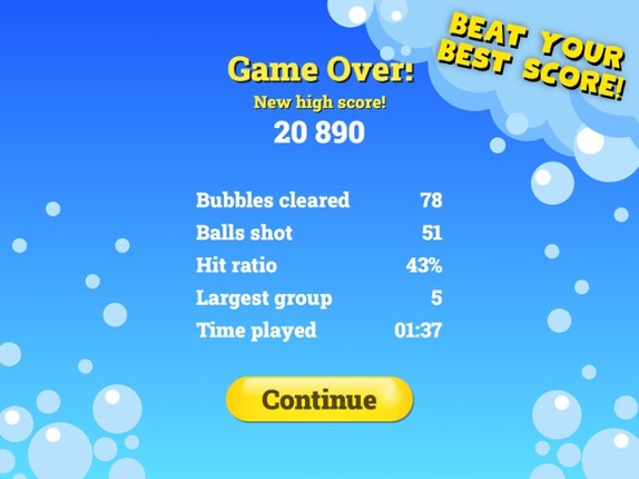 Smarty Bubbles Shooter screenshot
