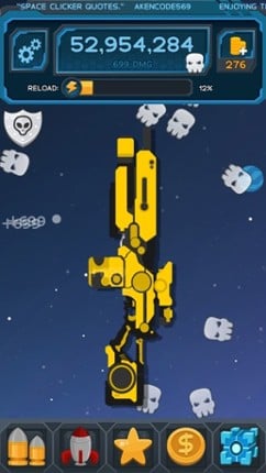 Space Clicker - Shooter Idle Clicker Game screenshot