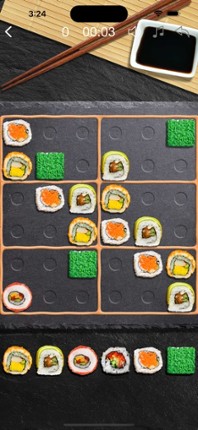 Sudoku Wiz: Scrumptious Sushi screenshot