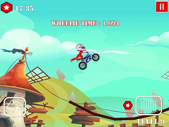 Wheelie Racing -Dirt Bike Race screenshot