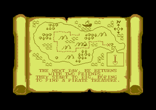 Deathflood: Curse of Oak Island (C64) Image