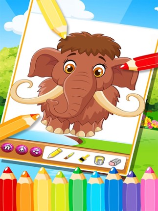 Dinosaur Dragon Coloring Book : Dino Drawing, Animal Paint And Color screenshot