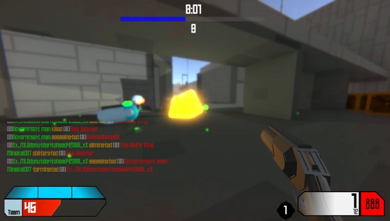 Erroneous screenshot