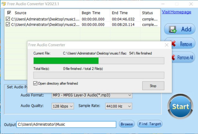 Free Audio Converter Image