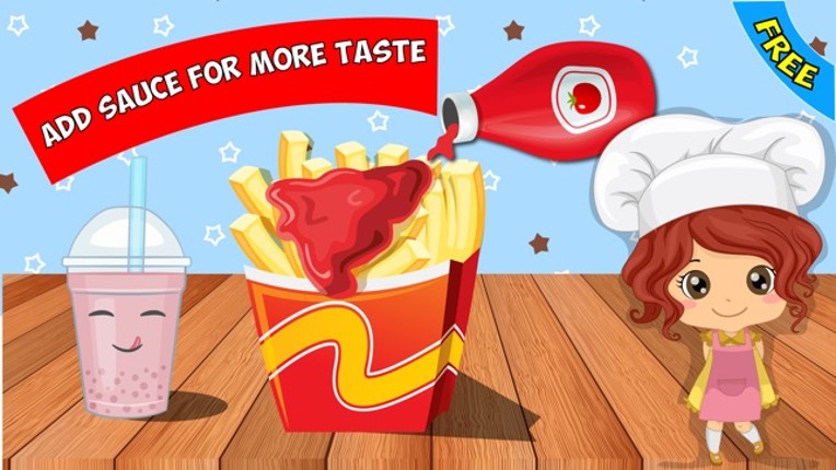 French Fries Maker-Cook Eat &amp; Learn for kids screenshot