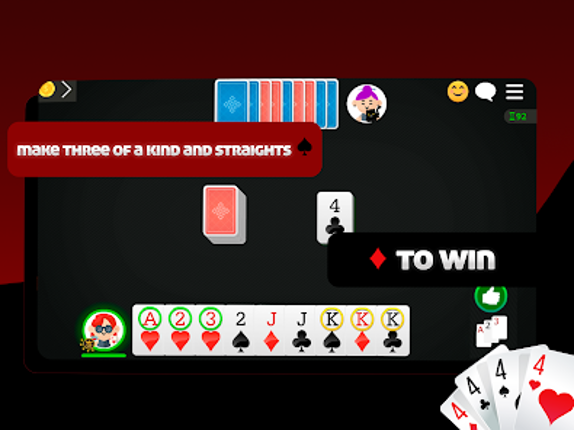 Straight Gin Rummy Online Image
