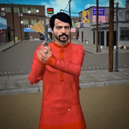 Indian Gully Gangster Sim 3D Image