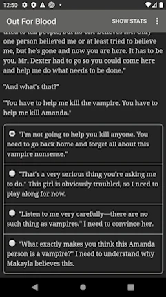 Vampire — Out for Blood screenshot