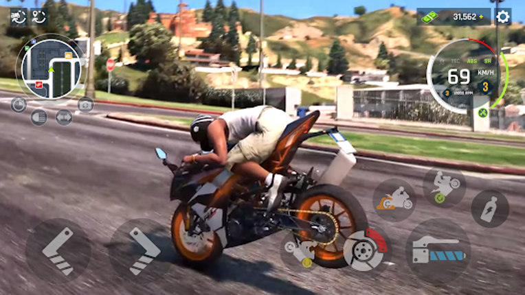 Real Moto 3D Driving Game Image