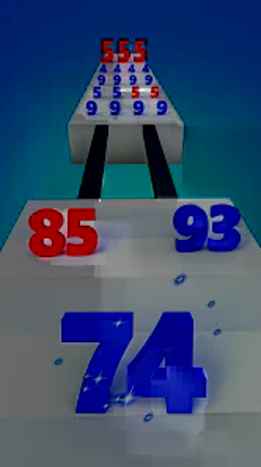 Number Run & Merge Master Game screenshot