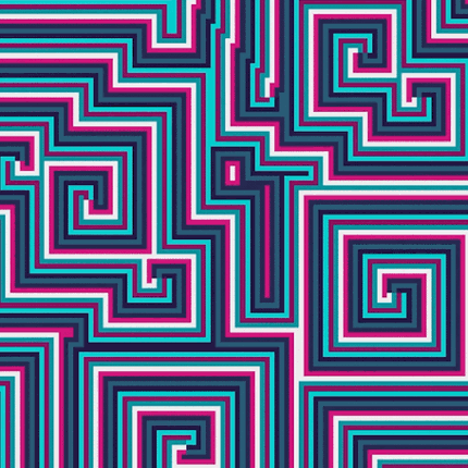 Cyclic Cellular Automata Image