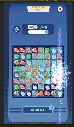 Frozen Match screenshot